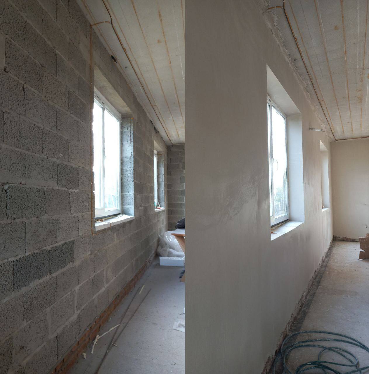 Машинна штукатурка - робота 3